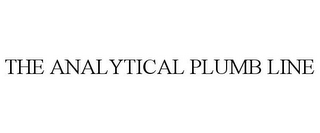 THE ANALYTICAL PLUMB LINE