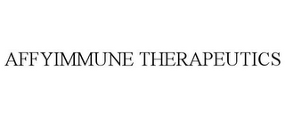 AFFYIMMUNE THERAPEUTICS