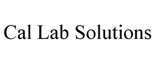 CAL LAB SOLUTIONS