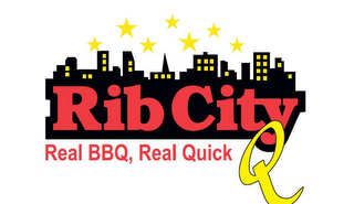 RIB CITY Q REAL BBQ, REAL QUICK