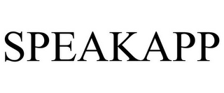 SPEAKAPP