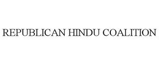 REPUBLICAN HINDU COALITION