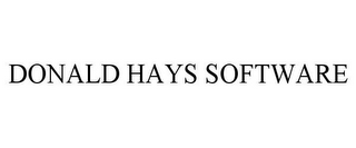 DONALD HAYS SOFTWARE