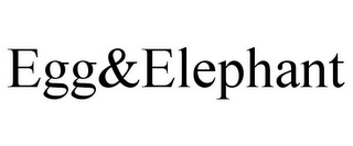 EGG&ELEPHANT