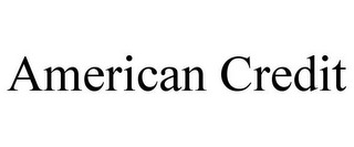 AMERICAN CREDIT