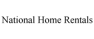 NATIONAL HOME RENTALS