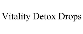 VITALITY DETOX DROPS