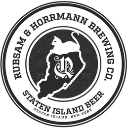 Q RUBSAM & HORRMANN BREWING CO. STATEN ISLAND BEER STATEN ISLAND, NEW YORK