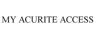 MY ACURITE ACCESS