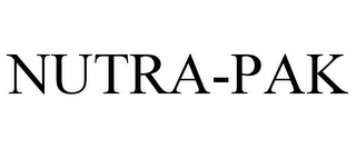NUTRA-PAK