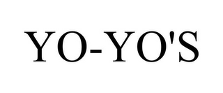 YO-YO'S