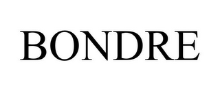 BONDRE