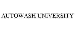 AUTOWASH UNIVERSITY