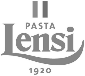 PASTA LENSI 1920