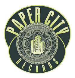 PAPER CITY RECORDS ESTABLISHED 2017