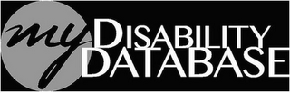 MY DISABILITY DATABASE