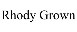 RHODY GROWN