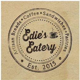 EDIE'S EATERY ARTISAN BREADS COFFEE SANDWICHES PASTRIES EST. 2015