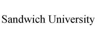 SANDWICH UNIVERSITY