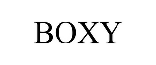 BOXY