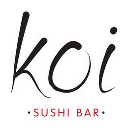 KOI · SUSHI BAR ·