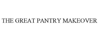 THE GREAT PANTRY MAKEOVER