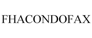 FHACONDOFAX