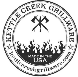 KETTLE CREEK GRILLWARE MADE IN THE USA KETTLECREEKGRILLWARE.COM