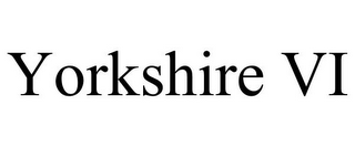 YORKSHIRE VI