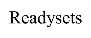 READYSETS