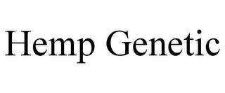 HEMP GENETIC
