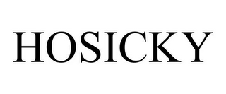 HOSICKY