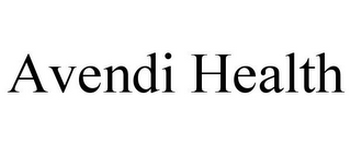 AVENDI HEALTH