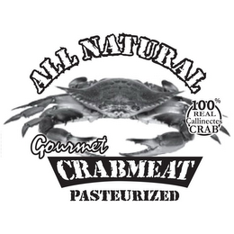 ALL NATURAL 100% REAL CALLINECTES CRAB GOURMET CRABMEAT PASTEURIZED