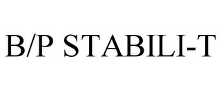 B/P STABILI-T