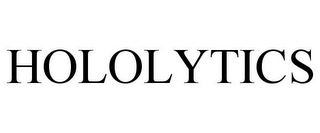 HOLOLYTICS