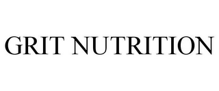 GRIT NUTRITION