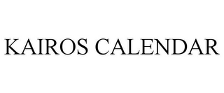 KAIROS CALENDAR