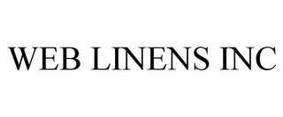 WEB LINENS INC