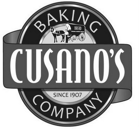 CUSANO'S BAKING COMPANY SINCE 1907