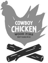 COWBOY CHICKEN WOOD FIRE ROTISSERIE