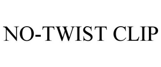 NO-TWIST CLIP