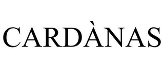 CARDÀNAS