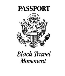 PASSPORT BLACK TRAVEL MOVEMENT