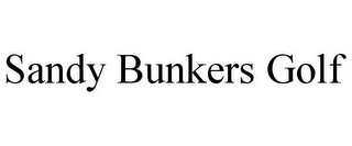 SANDY BUNKERS GOLF