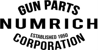 GUN PARTS NUMRICH ESTABLISHED 1950 CORPORATION