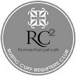 RC² IT'S MORE THAN JUST CUFFS RUSTIC CUFF REGIFTERS CLUB