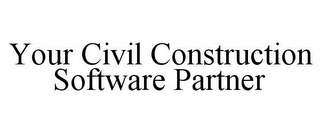 YOUR CIVIL CONSTRUCTION SOFTWARE PARTNER