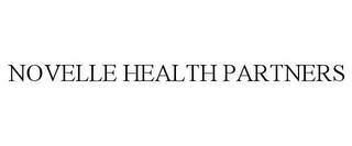 NOVELLE HEALTH PARTNERS