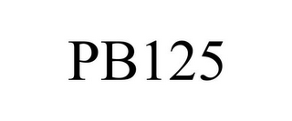 PB125